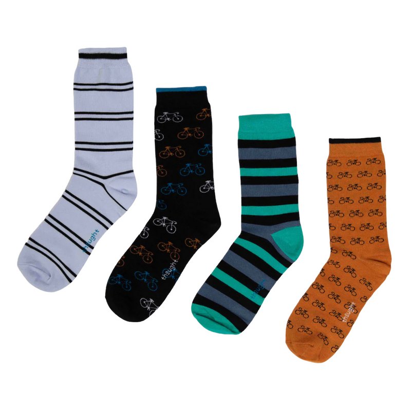 Thought Clothing Chris Bamboo Bike Men's Sock Box SBM6905 selection