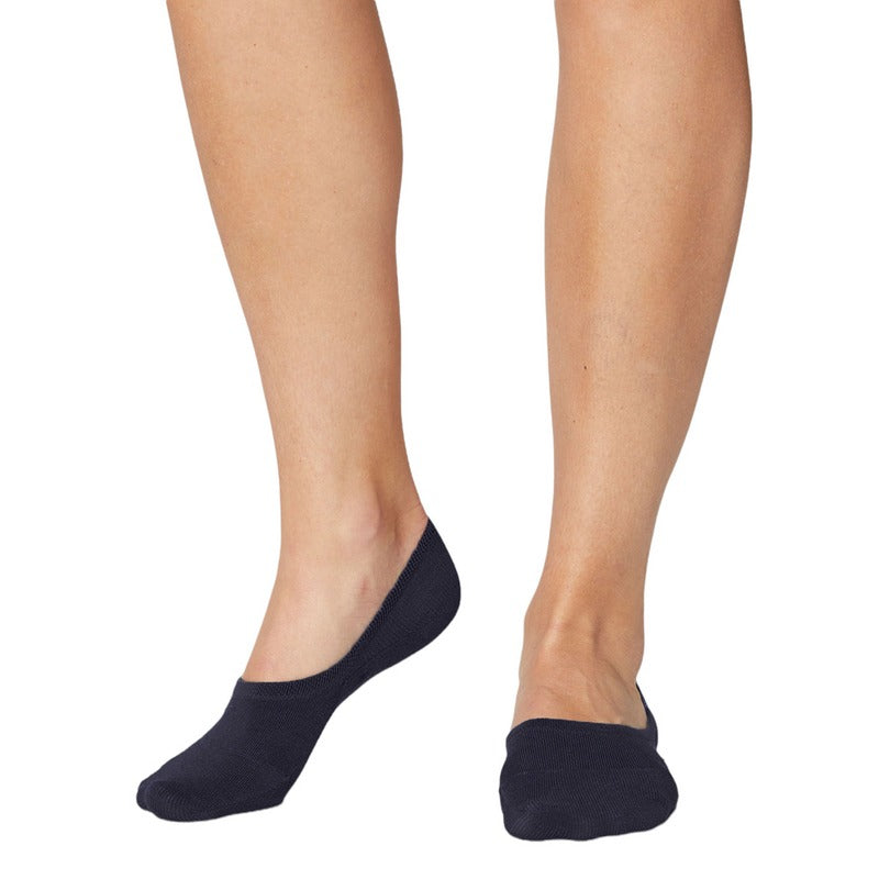 Thought Fashion Bamboo No-Show Ladies Socks Navy SBW4215 front