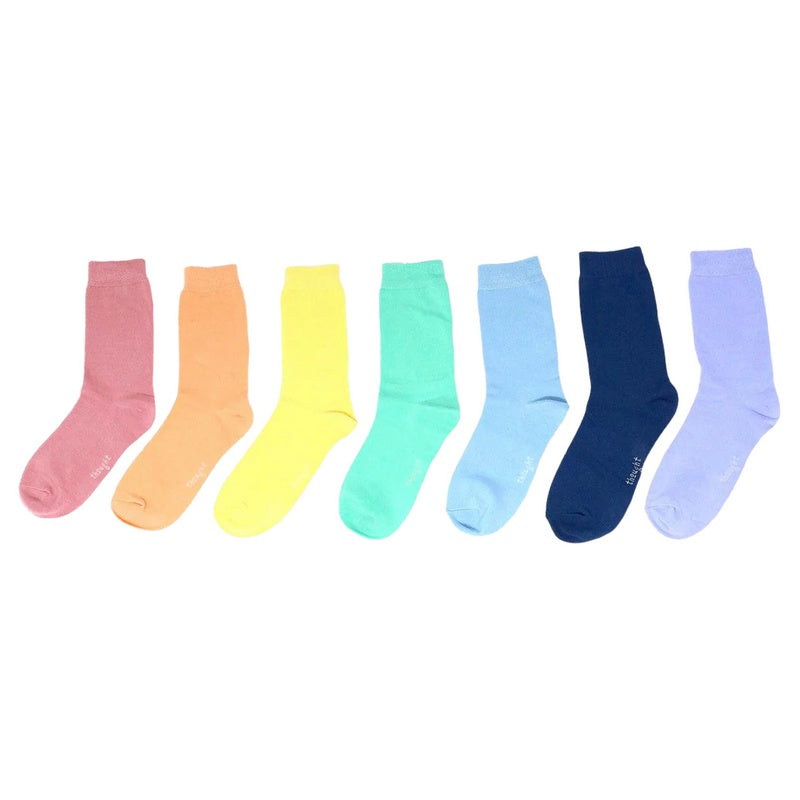 Thought Fashion Bamboo Rainbow Sock Box SBW5964 colour selection
