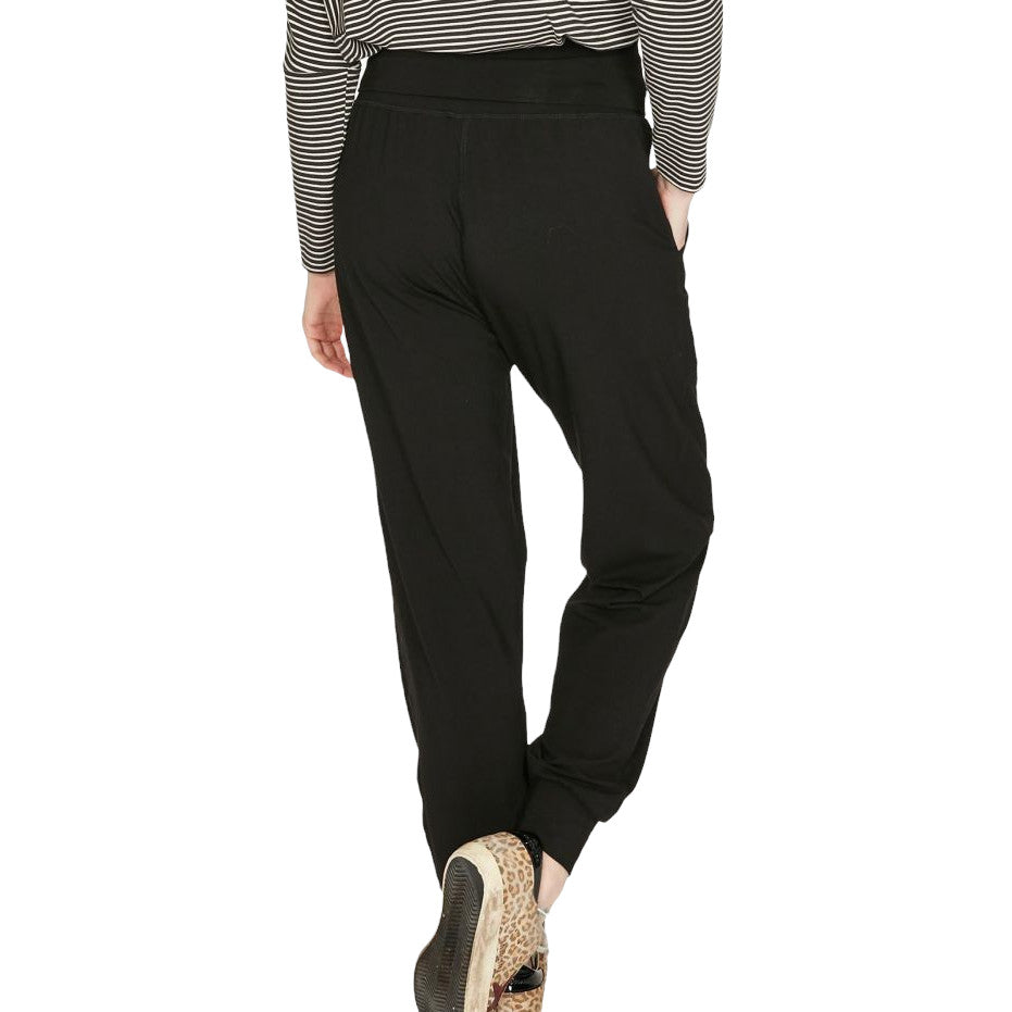 Thought Fashion Dashka Bamboo Slacks Black WWB3690 back