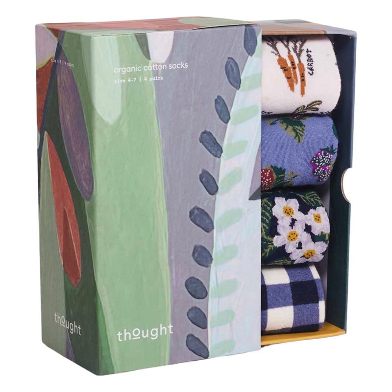 Thought Fashion Granger Organic Cotton Ladies Sock Box SBW6702 main