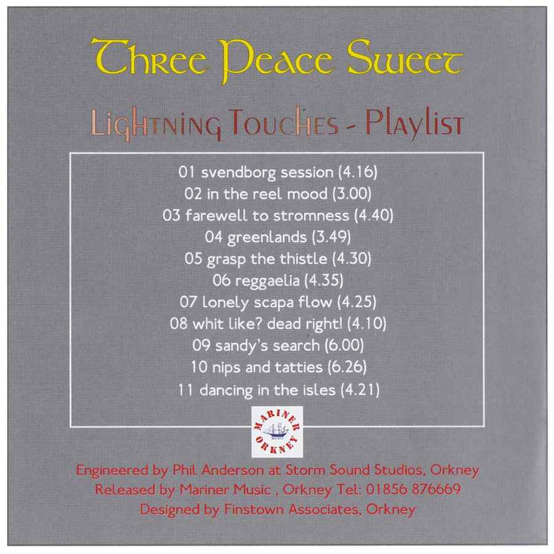 Three Peace Sweet - Lightning Touches MMCD9901 back