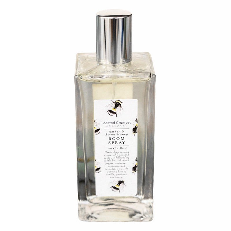 Toasted Crumpet Amber and Sweet Honey Room Spray RS04 front