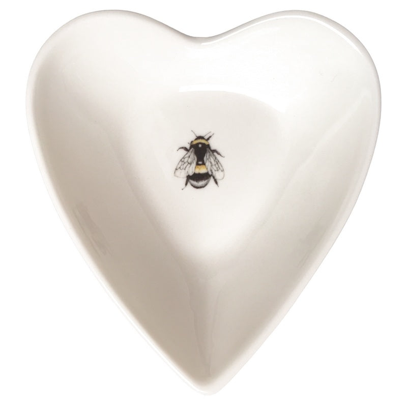 Toasted Crumpet Boxed Bone China Heart Dish Bumblebee FOD04 main