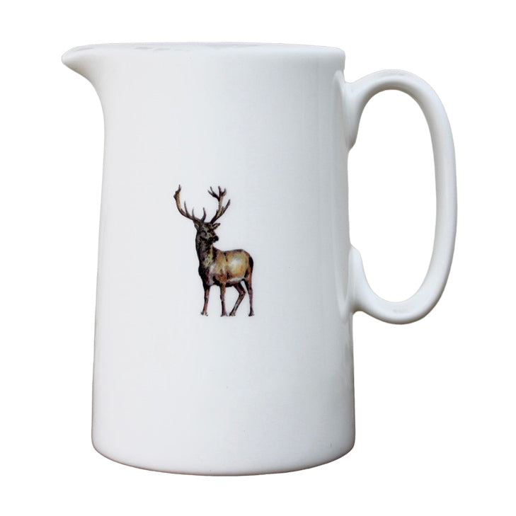 Toasted Crumpet Deer Stag Half Pint Jug Boxed FJ203 front