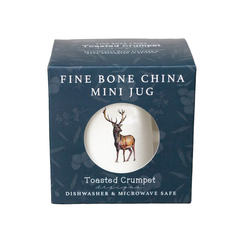 Toasted Crumpet Deer Stag Mini Jug Boxed FJ303 boxed