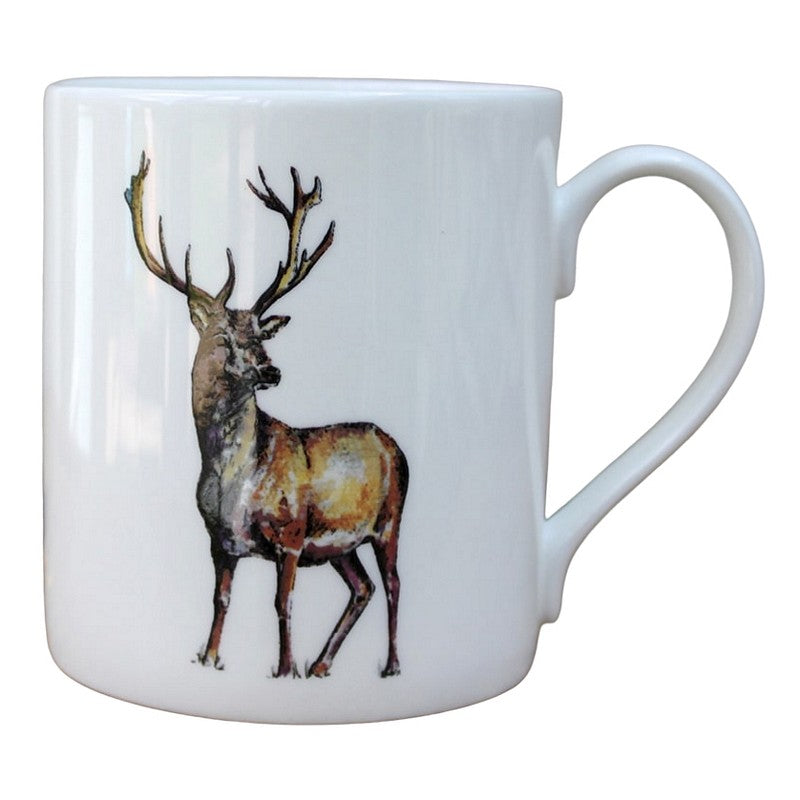 Toasted Crumpet Deer Stag Mug Gift Boxed FM03 front
