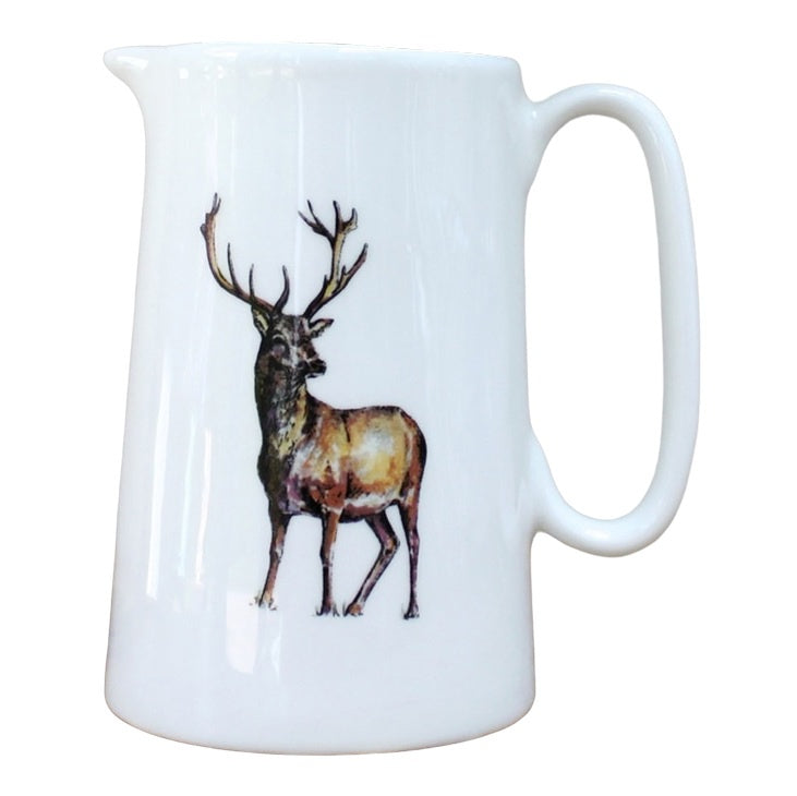Toasted Crumpet Deer Stag One Pint Jug Boxed FJ103 front