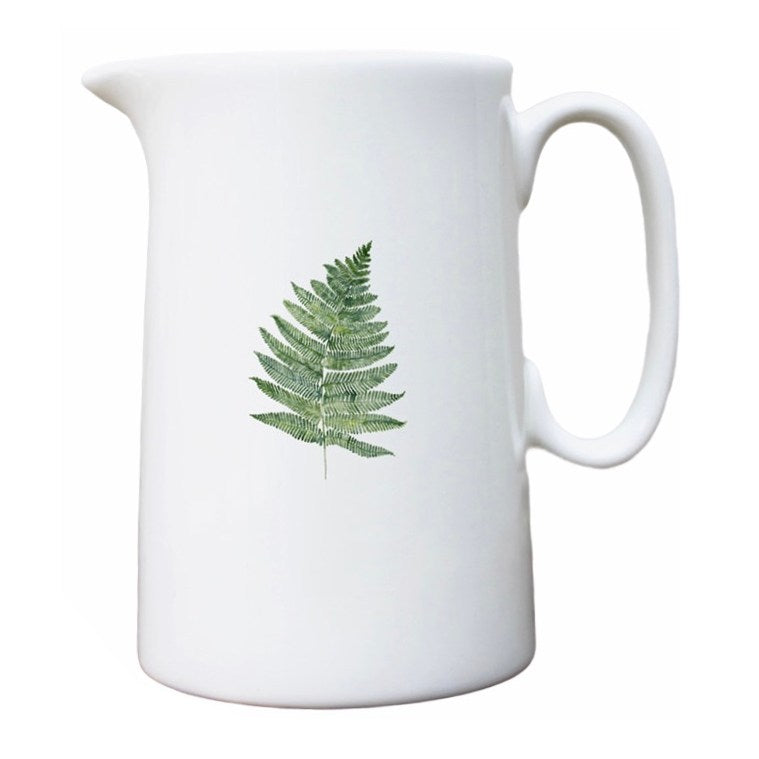 Toasted Crumpet Fern Half-Pint Jug in a Gift Box FJ215 front