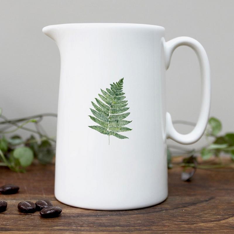 Toasted Crumpet Fern Half-Pint Jug in a Gift Box FJ215 lifestyle