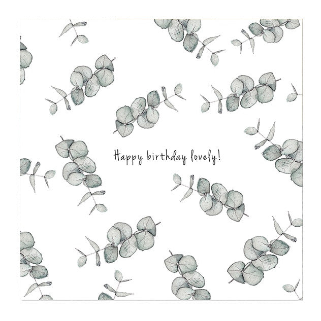 Toasted Crumpet Greetings Card Happy Birthday Lovely EF09 front