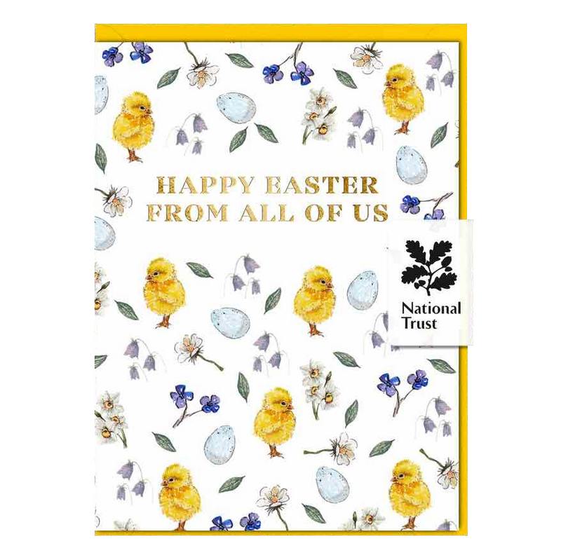 Toasted Crumpet Greetings Card Happy Easter From All Of Us MM56NT front