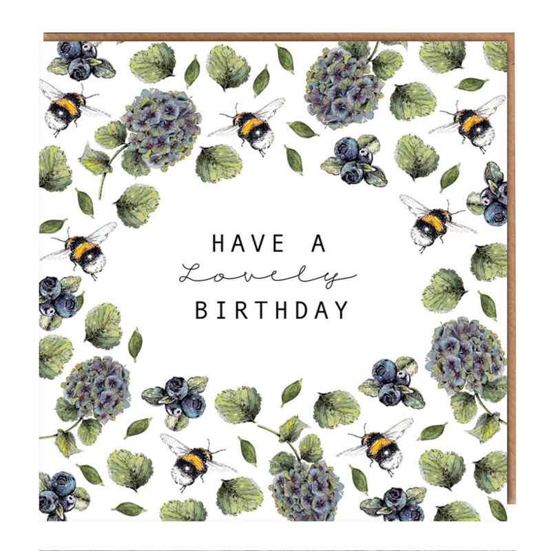 Toasted Crumpet Greetings Card Have A Lovely Birthday BB29 front
