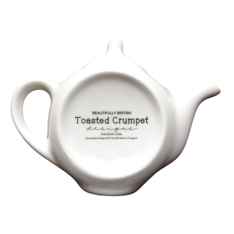 Toasted Crumpet Hydrangea Teabag Tidy FTB16 back