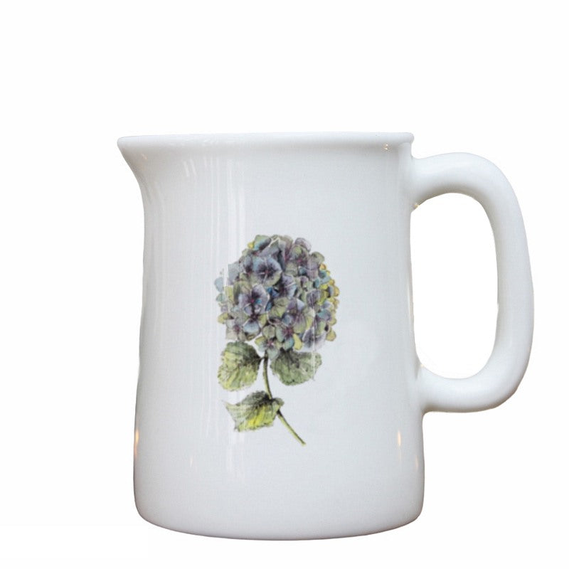 Toasted Crumpet Hydrangea mini Jug in a Gift Box FJ316 front