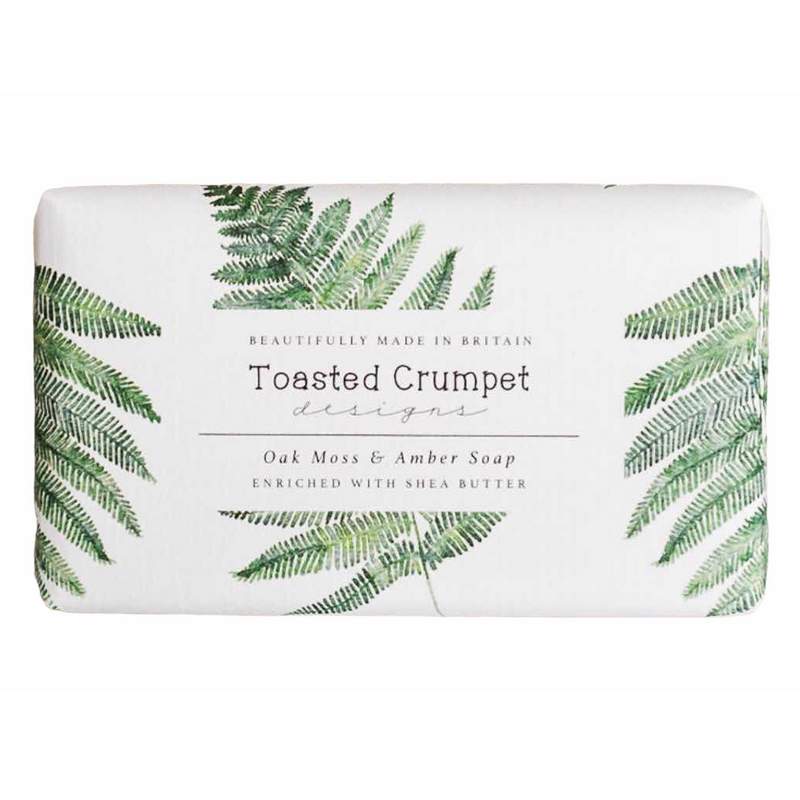 Toasted Crumpet Oakmoss & Amber Soap Bar SO08 front