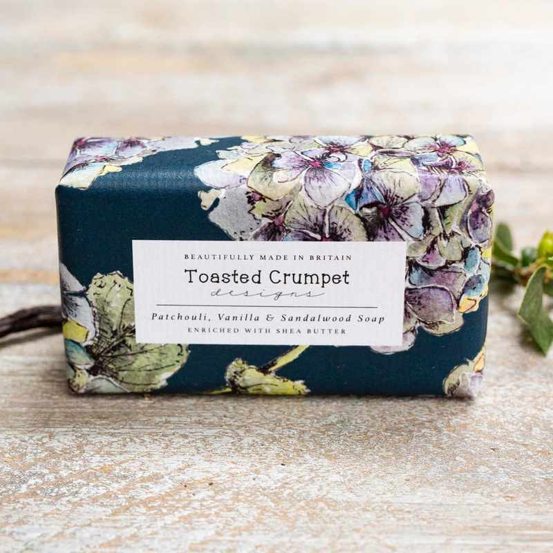 Toasted Crumpet Patchouli Vanilla & Sandalwood Soap Bar SO09 lifestyle