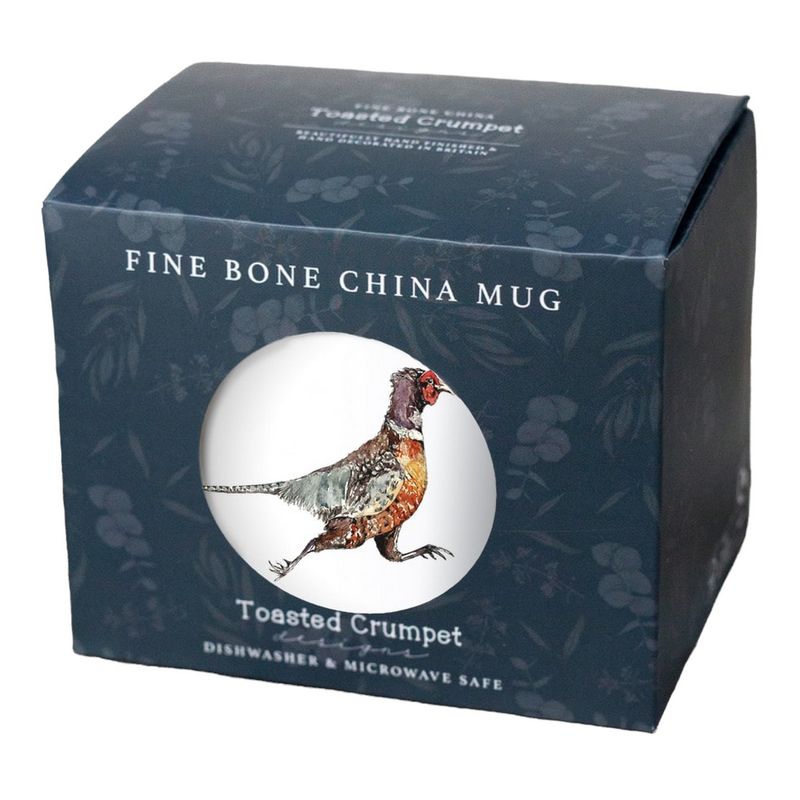 Toasted Crumpet Pheasant Mug Gift Boxed FM25 boxed