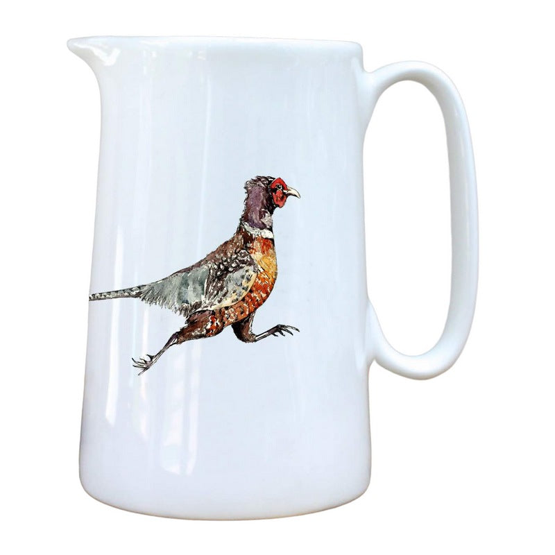 Toasted Crumpet Pheasant One Pint Jug Boxed FJ125 front
