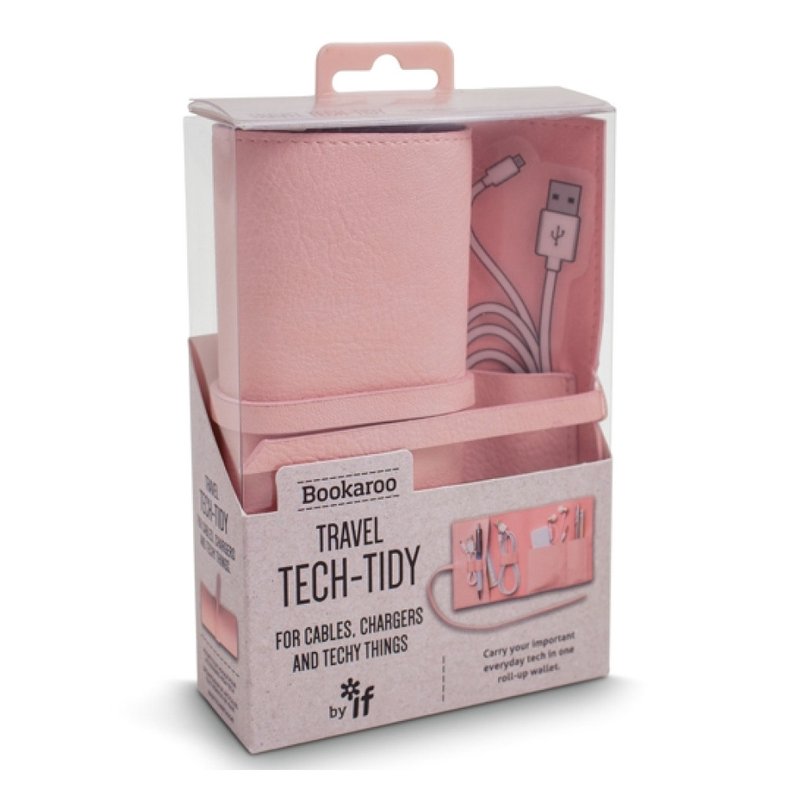 Travel Tech Tidy Pink