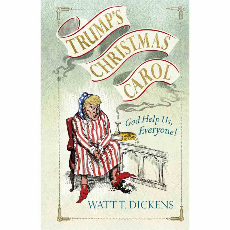 Trumps Christmas Carol book front cover