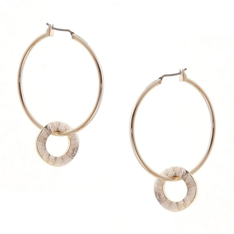 Tutti & Co Beam Earrings Gold EA411G main