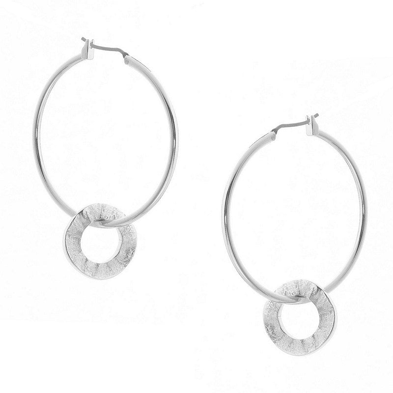 Tutti & Co Beam Earrings Silver EA411S main