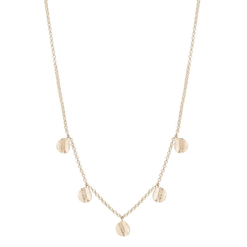Tutti & Co Coastal Necklace Gold NE547G main