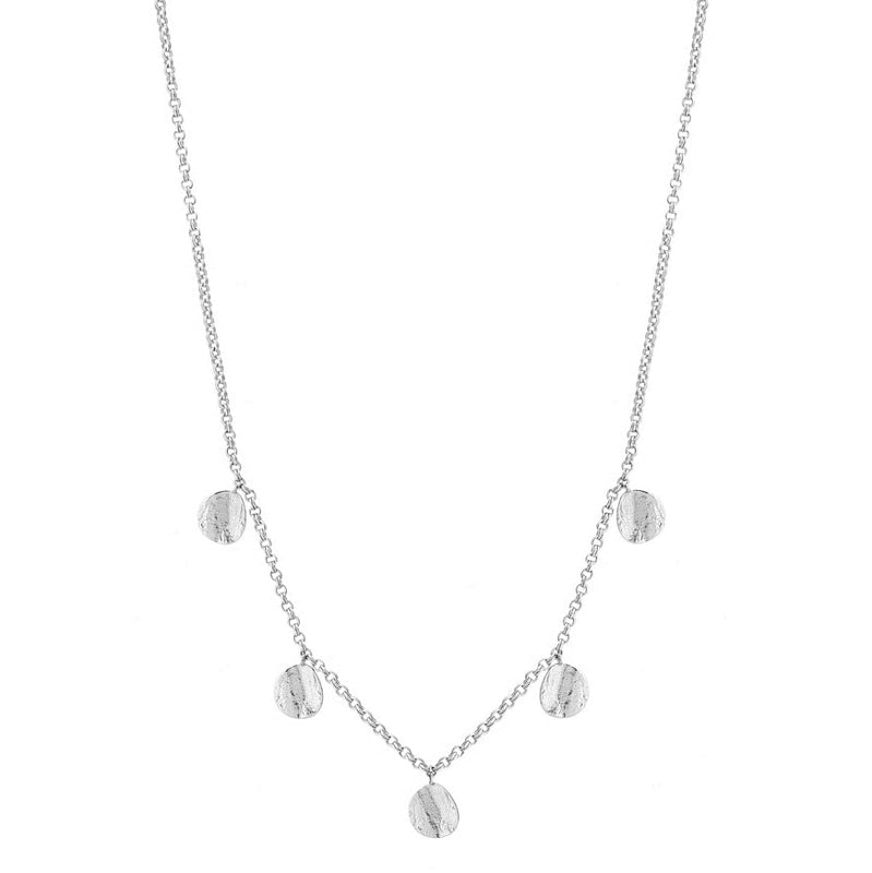 Tutti & Co Coastal Necklace Silver NE547S main