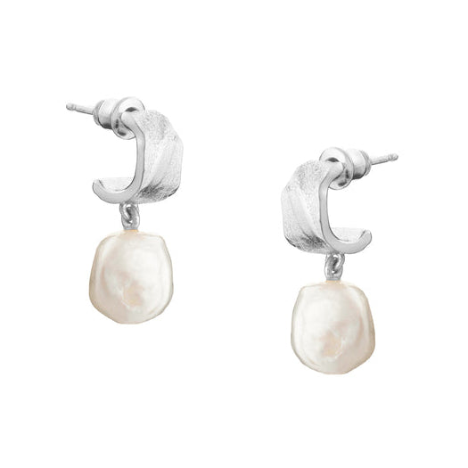 Tutti & Co Freshwater Pearl Earrings Silver-plated EA444S main