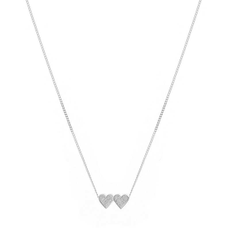 Tutti & Co Heartbeat Necklace Silver NE529S main