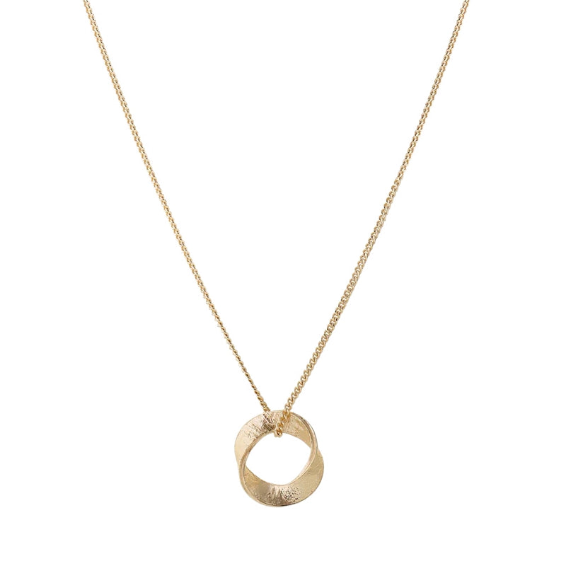 Tutti & Co Jewellery Beech Necklace Gold-plated NE630G main