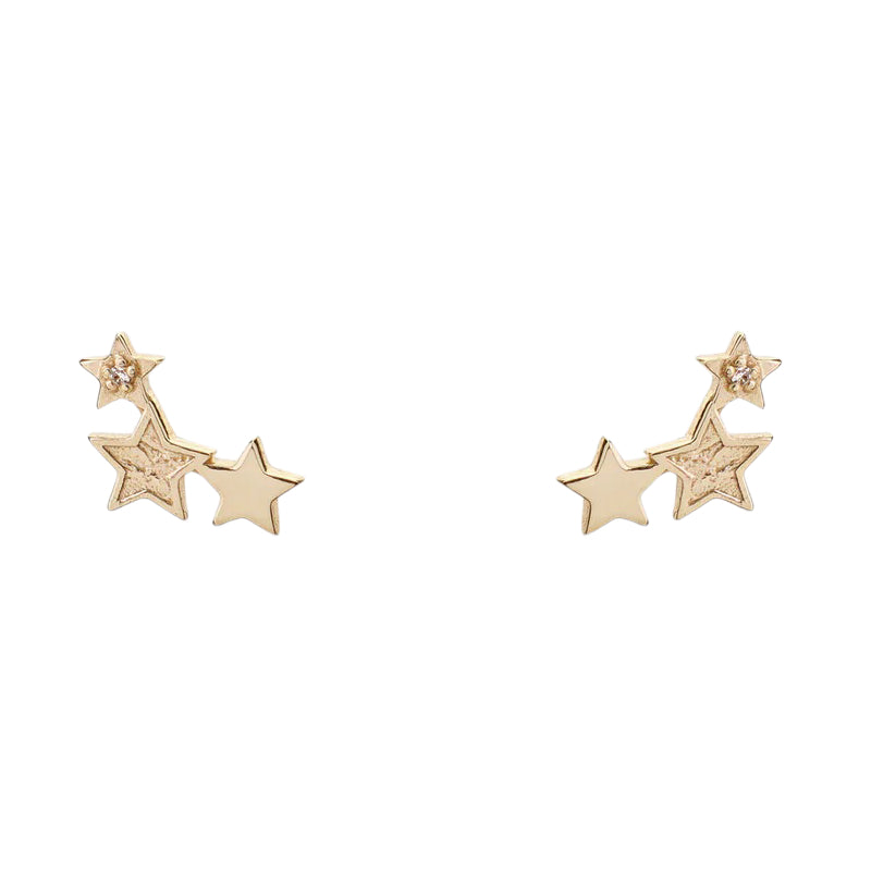 Tutti & Co Jewellery Celeste Earrings Gold EA472G main