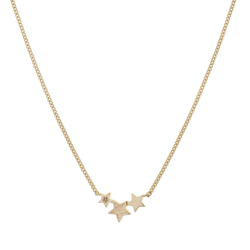 Tutti & Co Jewellery Celeste Necklace Gold NE565G main
