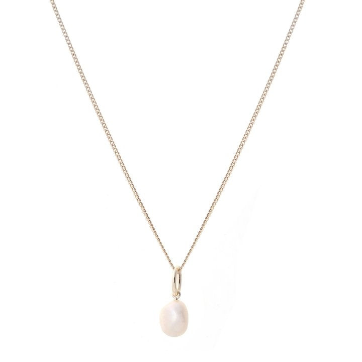 Tutti & Co Pearl Necklace Gold NE526G main