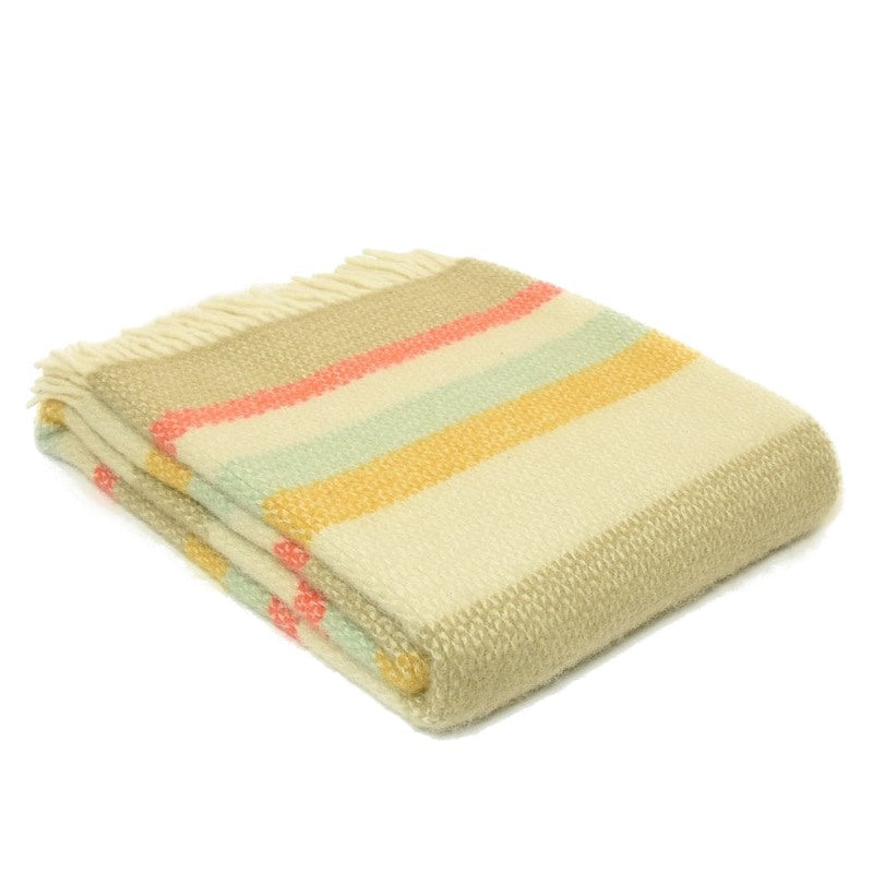 Tweedmill Lifestyle Illusion Stripe Throw Spring THLSILST1487 main