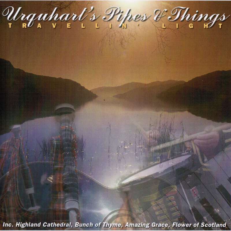 Urquhart's Pipes & Things Travelling Light CDLDS7005 CD front