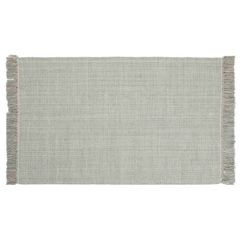 Waltons Of Yorkshire Chambray Rug Bleu De Mer flat