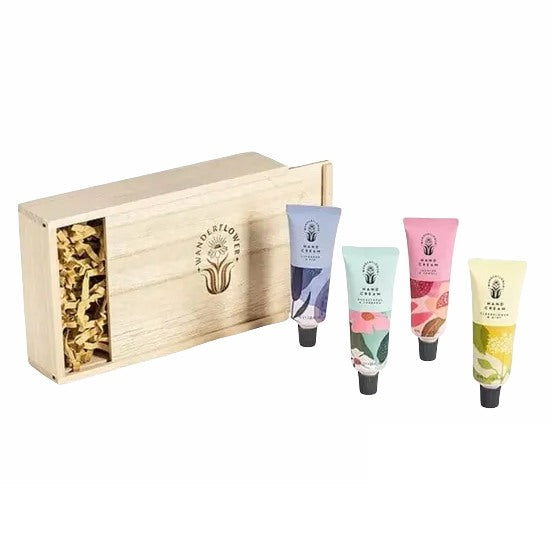 Wanderflower Hand Cream Library open