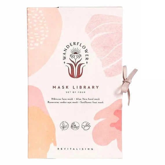 Wanderflower Sheet Mask Library Set front