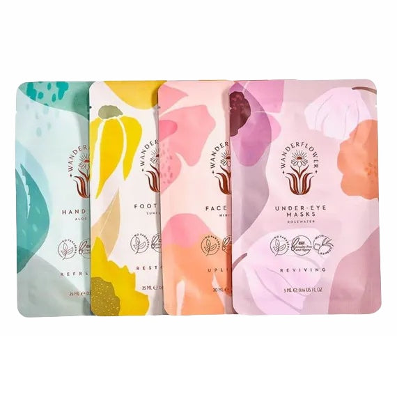 Wanderflower Sheet Mask Library Set selection