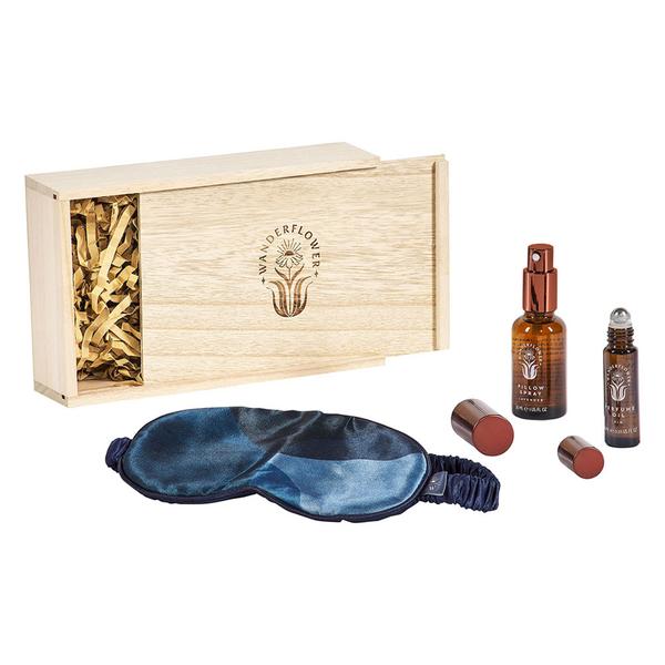 Wanderflower Sleep Well Gift Box contents