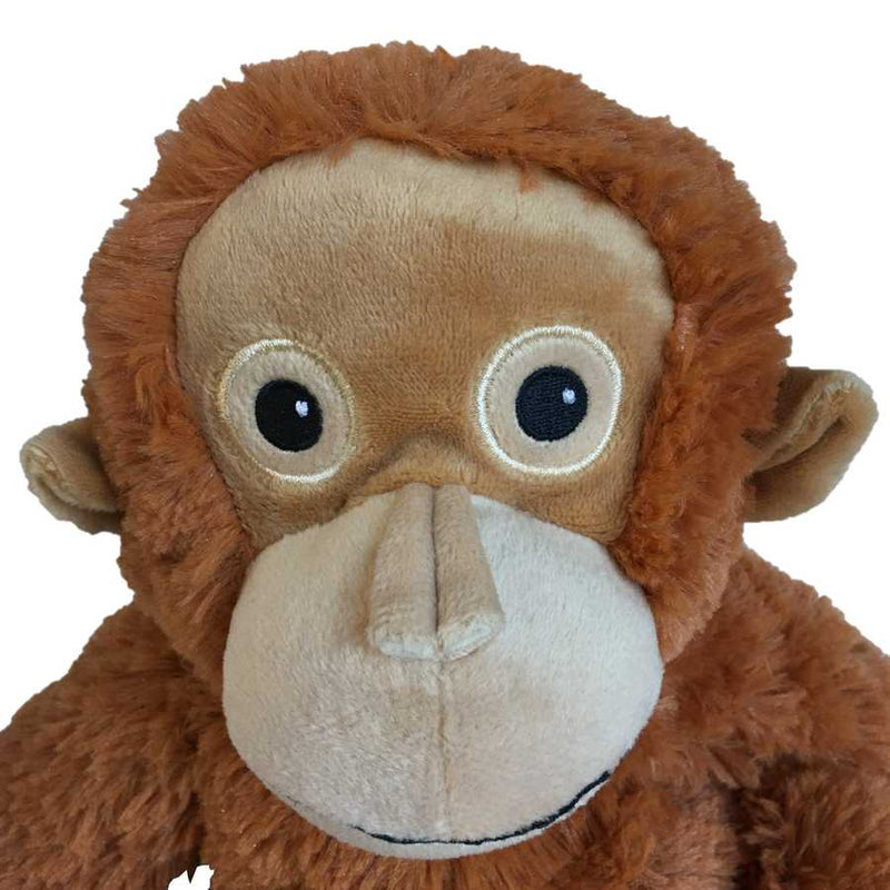 Warmies Plush Microwavable Orangutan face