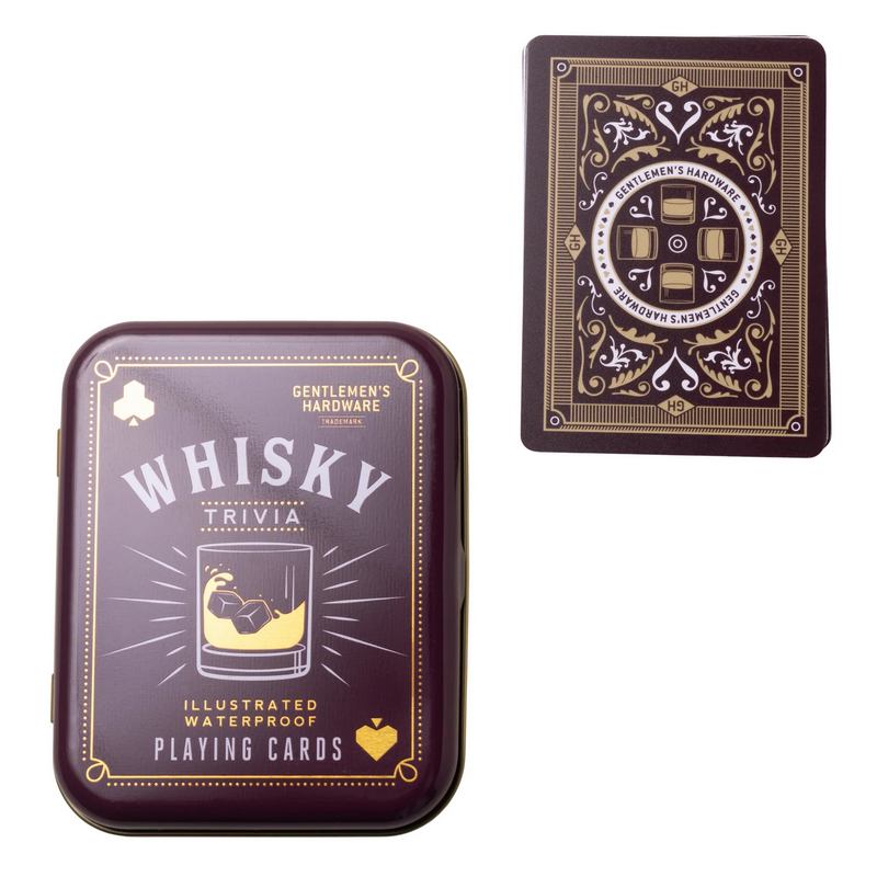 Whisky Trivia Playing Cards In A Tin GEN664 main