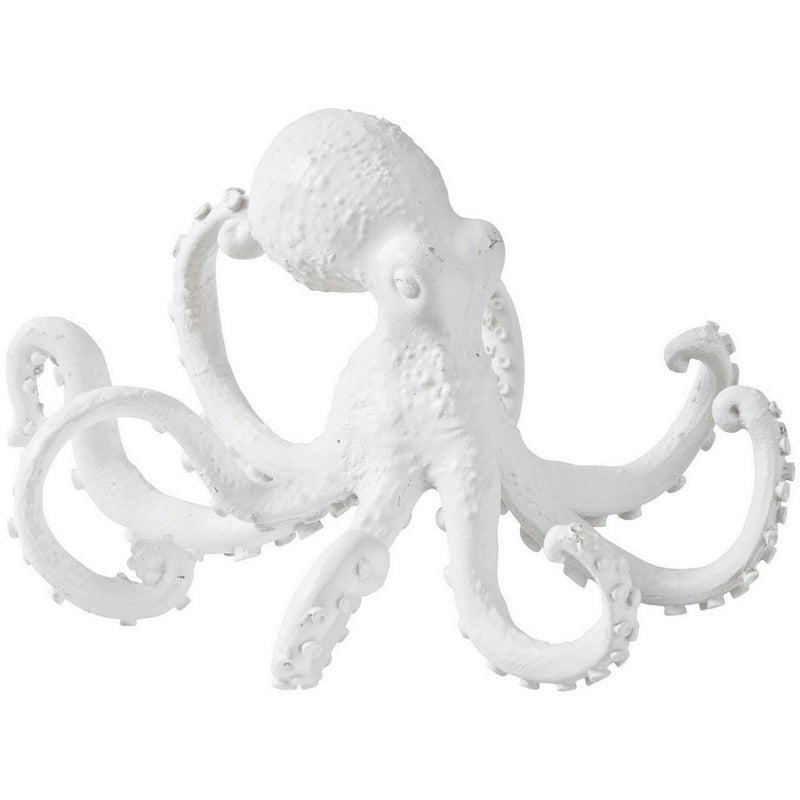 White Octopus Resin Sculpture 702762