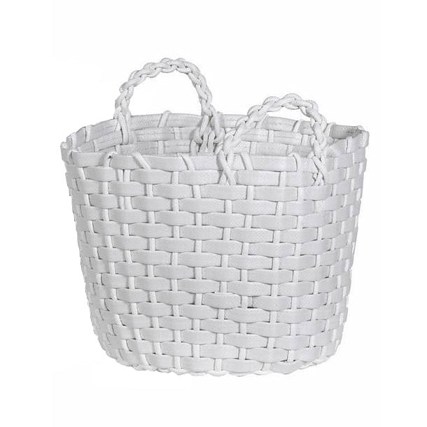 White Recycled Baskets CNG027 Medium