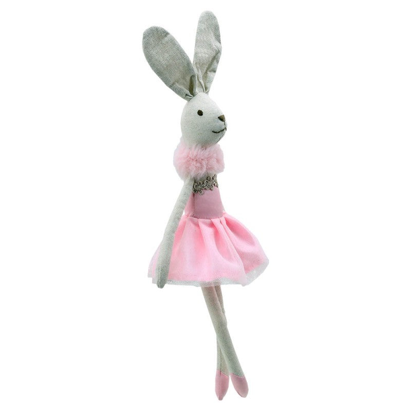 Wilberry Dancers Soft Toy Rabbit Pink WB004109 front