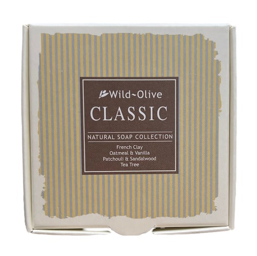 Wild-Olive Classic Handmade Soap Collection CLASSICCOLL front