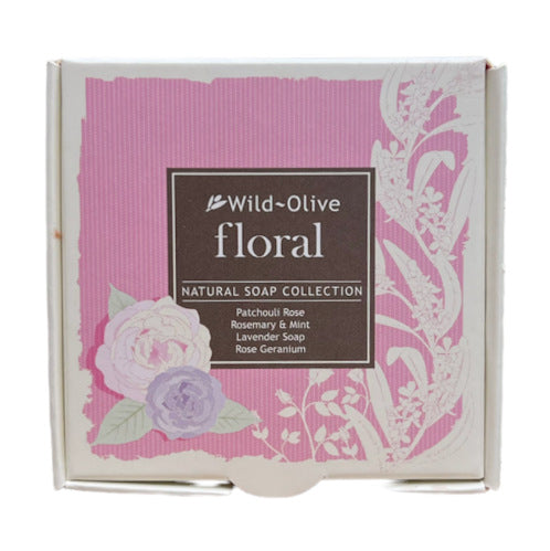 Wild-Olive Floral Soap Collection FLORALCOLLECTION front