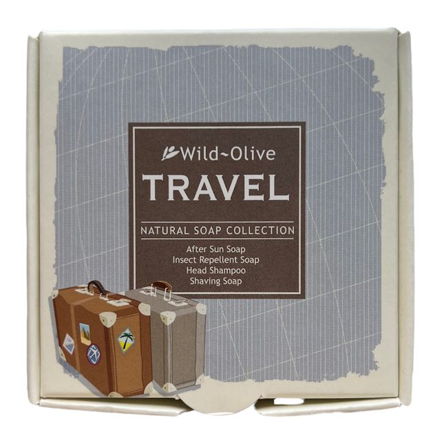 Wild-Olive Travel Handmade Soap Collection TRAVELCOLL front